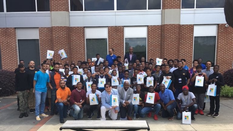 Microsoft and 100 Black Men of Triangle East, Inc. Partner to Offer Free Mancode Coding Workshop