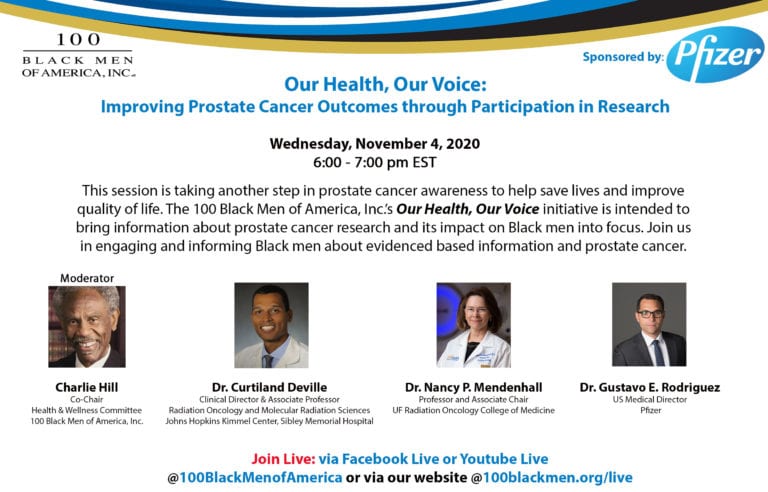 Our Health, Our Voice: Improving Prostate Cancer through Participation in Research