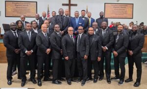 100 Black Men of Tupelo pinning ceremony