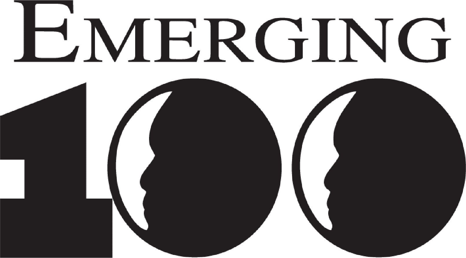 Emerging 100 logo/wordmark